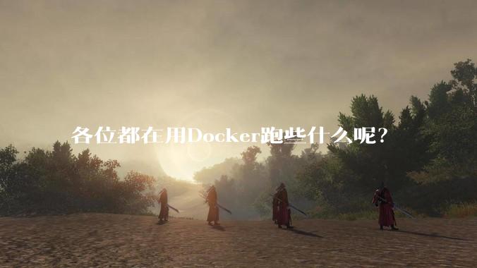 各位都在用Docker跑些什么呢？